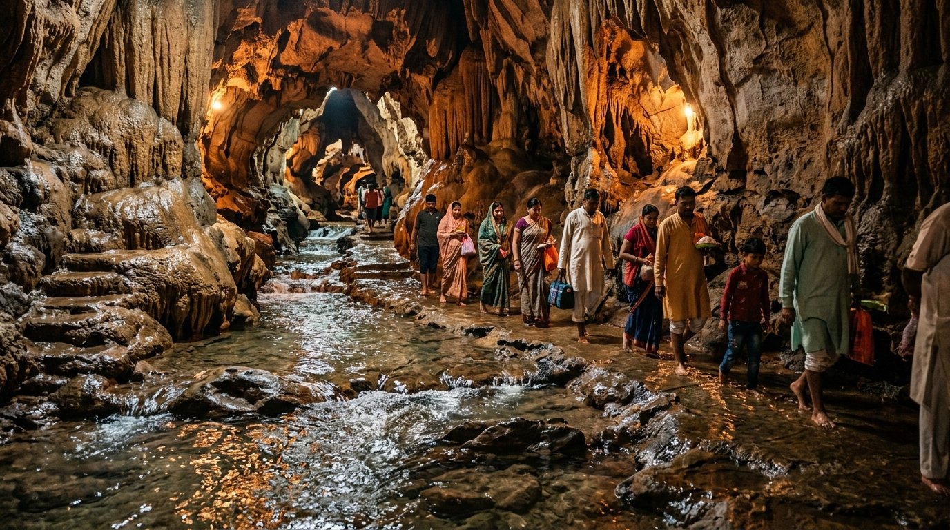 गुप्त गोदावरी एवं रहस्यमयी गुफाएँ